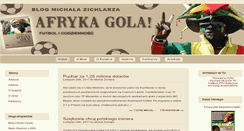 Desktop Screenshot of afrykagola.pl